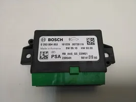 Peugeot Expert Aizdedzes ECU komplekts 9809447980