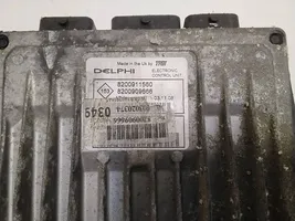 Renault Kangoo II Juego de cerradura y set ECU del motor 8200909666