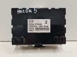 Mazda 5 Oven keskuslukituksen ohjausyksikön moduuli CD3467560B