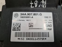 Volkswagen PASSAT B7 Käsijarrun ohjainlaite 3AA907801G