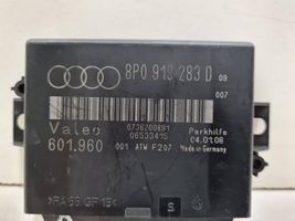 Audi A3 S3 8P Pysäköintitutkan (PCD) ohjainlaite/moduuli 8P0919283D