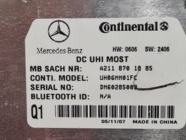 Mercedes-Benz R W251 Bluetoothin ohjainlaite/moduuli A2118701885