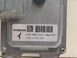 Nissan Qashqai+2 Vaihdelaatikon ohjainlaite/moduuli ETC51234NA1