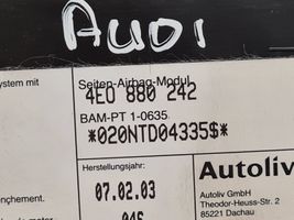 Audi A8 S8 D3 4E Airbag sedile 4E0880242
