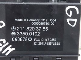 Mercedes-Benz E W211 Centralina/modulo keyless go 2118203785