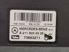 Mercedes-Benz E W211 Unidad de control/módulo del maletero/compartimiento de carga 73663211