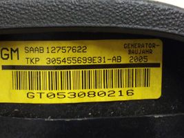 Saab 9-3 Ver2 Ohjauspyörän turvatyyny 12757622