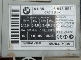 BMW 5 E60 E61 Moduł / Sterownik CAS 61356943851