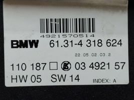 BMW 7 E65 E66 Interruttore di controllo del sedile 61314318624