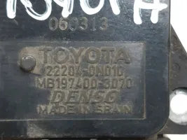 Toyota Avensis T250 Oro srauto matuoklis 222040N010