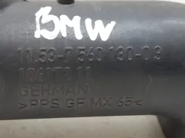 BMW 1 E81 E87 Moottorin vesijäähdytyksen putki/letku 1153756013003