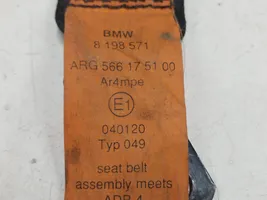 BMW 5 E39 Pas bezpieczeństwa fotela przedniego 566172701