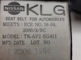 Nissan Murano Z50 Ceinture de sécurité avant TKAF2EG411