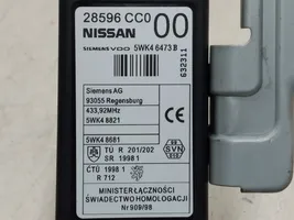Nissan Murano Z50 Oven keskuslukituksen ohjausyksikön moduuli 28596CC0