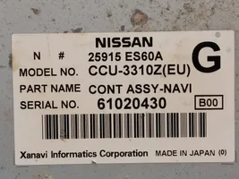 Nissan Murano Z50 Navigaatioyksikkö CD/DVD-soitin 25915ES60A