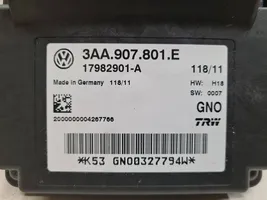 Volkswagen PASSAT B7 Hand brake control module 3AA907801E