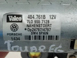 Volkswagen Touareg I Moteur d'essuie-glace arrière 7L0955712B