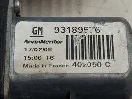 Opel Meriva A Alzacristalli della portiera anteriore con motorino 93189576