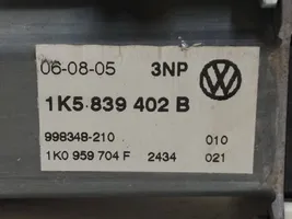 Volkswagen Jetta V Silniczek podnoszenia szyby drzwi tylnych 1K0959704F