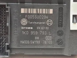 Volkswagen PASSAT B6 Silniczek podnośnika szyby drzwi przednich 1K0959793L