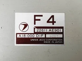 Subaru Forester SF Calculateur moteur ECU 22611AE901
