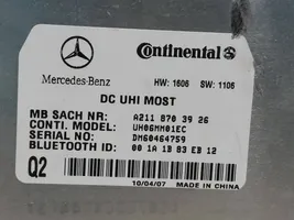 Mercedes-Benz R W251 Bluetoothin ohjainlaite/moduuli A2118703926
