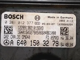 Mercedes-Benz A W169 Dzinēja vadības bloks A6401503279