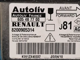 Renault Espace -  Grand espace IV Module de contrôle airbag 8200905314