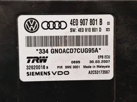 Audi A8 S8 D3 4E Modulo di controllo del freno a mano 4E0907801B