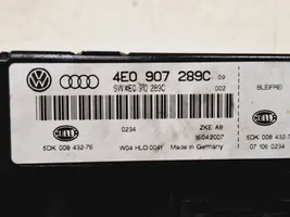 Audi A8 S8 D3 4E Moduł / Sterownik komfortu 4E0907289C