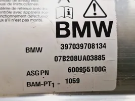 BMW 5 E60 E61 Matkustajan turvatyyny 397039708134