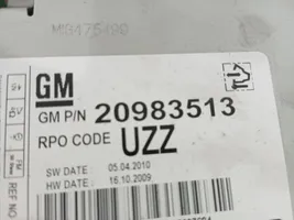 Opel Insignia B Unità principale autoradio/CD/DVD/GPS 20983513