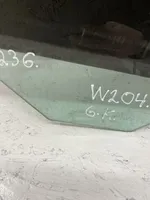 Mercedes-Benz C W204 aizmugurējo durvju stikls 