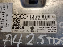 Audi A4 S4 B7 8E 8H Centralina/modulo del motore 8E0907401AF