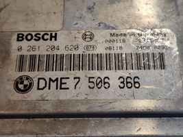 BMW 7 E38 Motora vadības bloka ECU 7506366