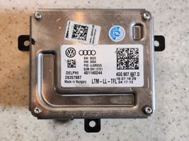 Audi A6 S6 C7 4G Ajovalojen virranrajoitinmoduuli Xenon 4G0907697D