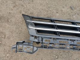 Volkswagen Touran II Front bumper upper radiator grill 