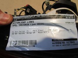 Opel Insignia B Lampy tylnej klapy bagażnika 39148314