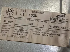 Volkswagen Polo IV 9N3 El. lango pakėlimo mechanizmas be varikliuko 6Q4837462J