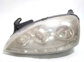 Opel Corsa C Lampa przednia 13100535