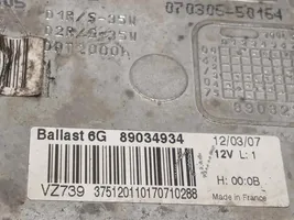 Opel Vectra C Ksenona vadības bloks 89034934