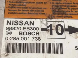 Nissan Pathfinder R51 Centralina/modulo airbag 98820EB300