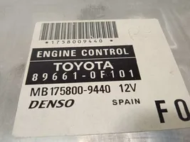 Toyota Corolla Verso AR10 Sterownik / Moduł ECU 896610F101