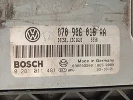 Volkswagen Touareg I Sterownik / Moduł ECU 070906016AA