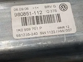 Volkswagen Passat Alltrack Mechaninis priekinio lango pakėlimo mechanizmas 1K0959701P