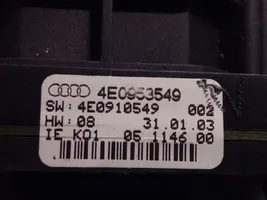 Audi A8 S8 D3 4E Pagrieziena signālu / lukturu sviria 4E0953549