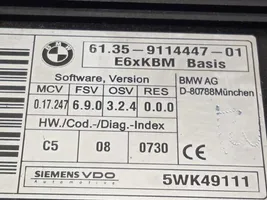 BMW 5 E60 E61 Durų elektronikos valdymo blokas 61359114447
