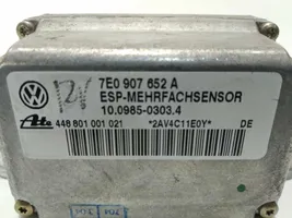 Volkswagen Touareg I ESP acceleration yaw rate sensor 7E0907652A