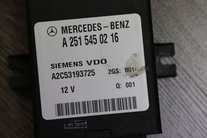 Mercedes-Benz E W211 Unidad de control/módulo de la suspensión A2515450216