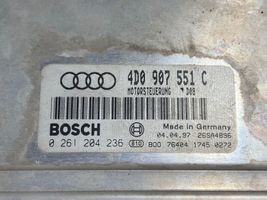 Audi A8 S8 D2 4D Centralina/modulo del motore 0261204236